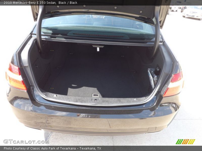Black / Black 2010 Mercedes-Benz E 350 Sedan