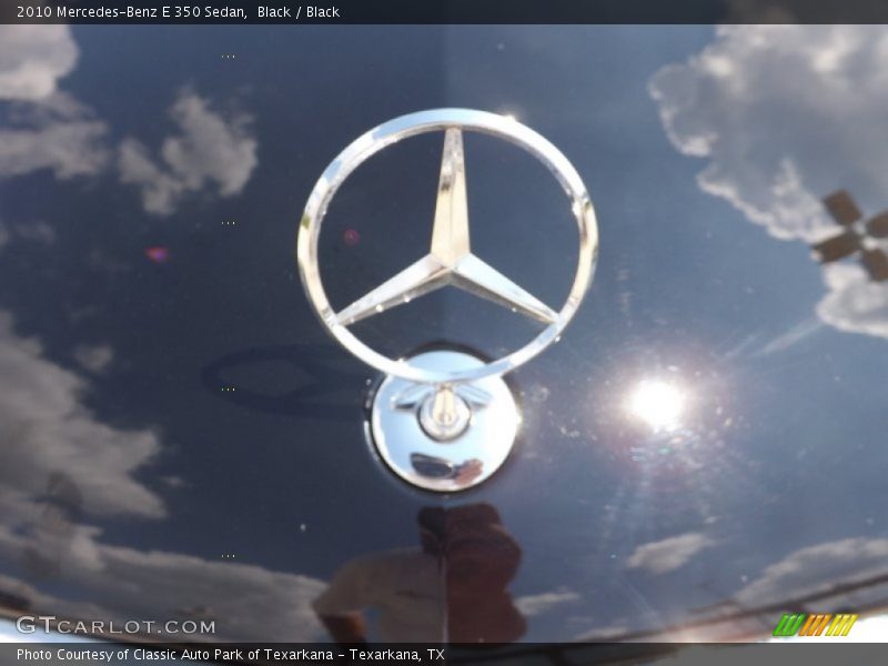 Black / Black 2010 Mercedes-Benz E 350 Sedan