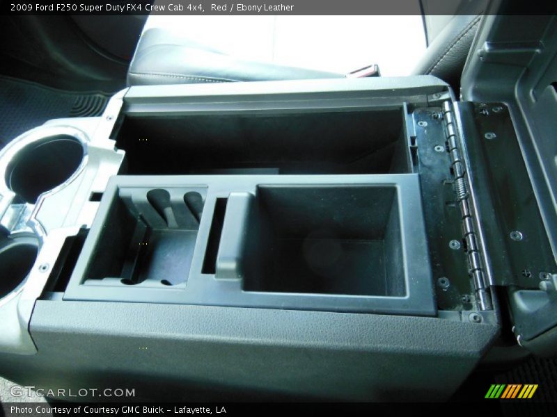 Red / Ebony Leather 2009 Ford F250 Super Duty FX4 Crew Cab 4x4