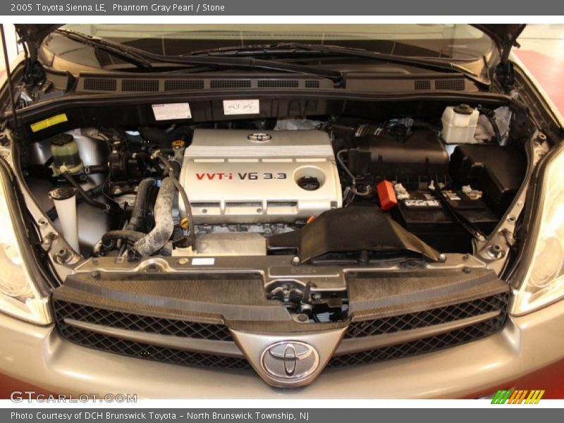 Phantom Gray Pearl / Stone 2005 Toyota Sienna LE