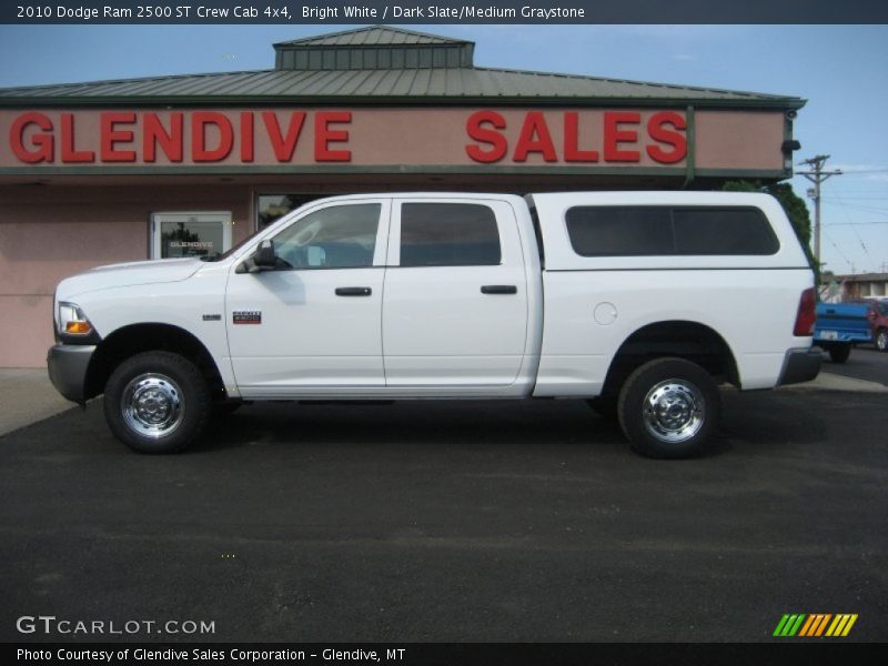 Bright White / Dark Slate/Medium Graystone 2010 Dodge Ram 2500 ST Crew Cab 4x4