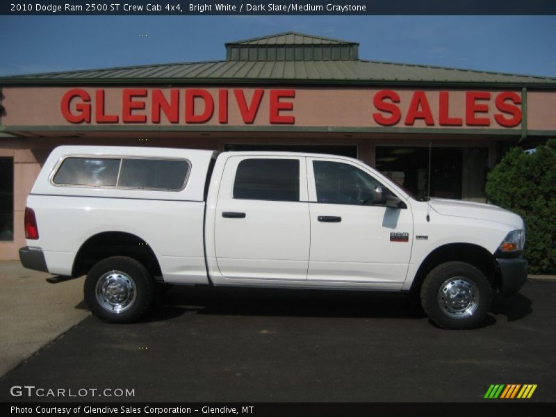 Bright White / Dark Slate/Medium Graystone 2010 Dodge Ram 2500 ST Crew Cab 4x4