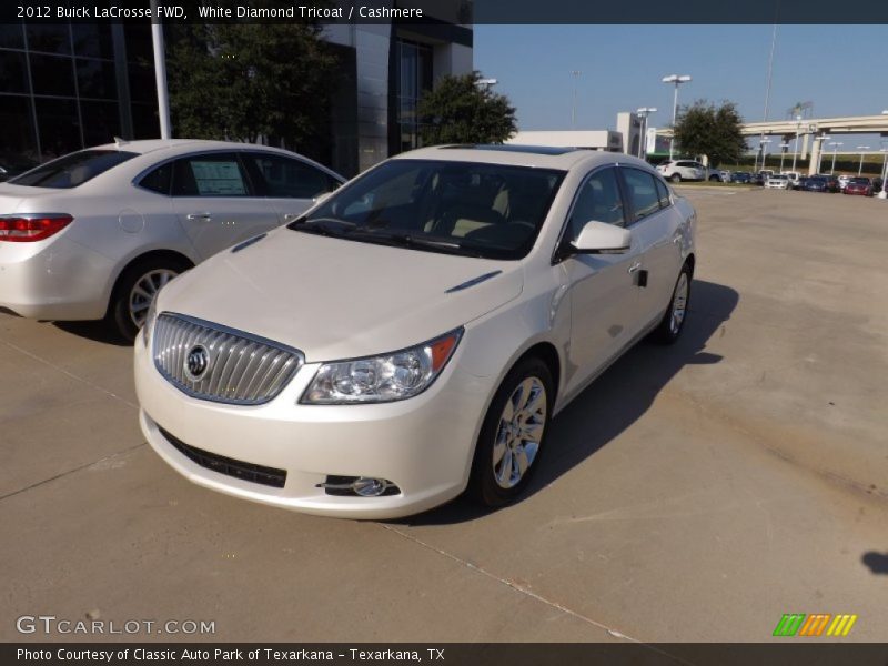 White Diamond Tricoat / Cashmere 2012 Buick LaCrosse FWD