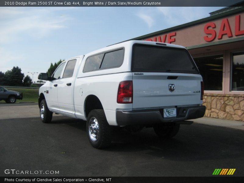 Bright White / Dark Slate/Medium Graystone 2010 Dodge Ram 2500 ST Crew Cab 4x4
