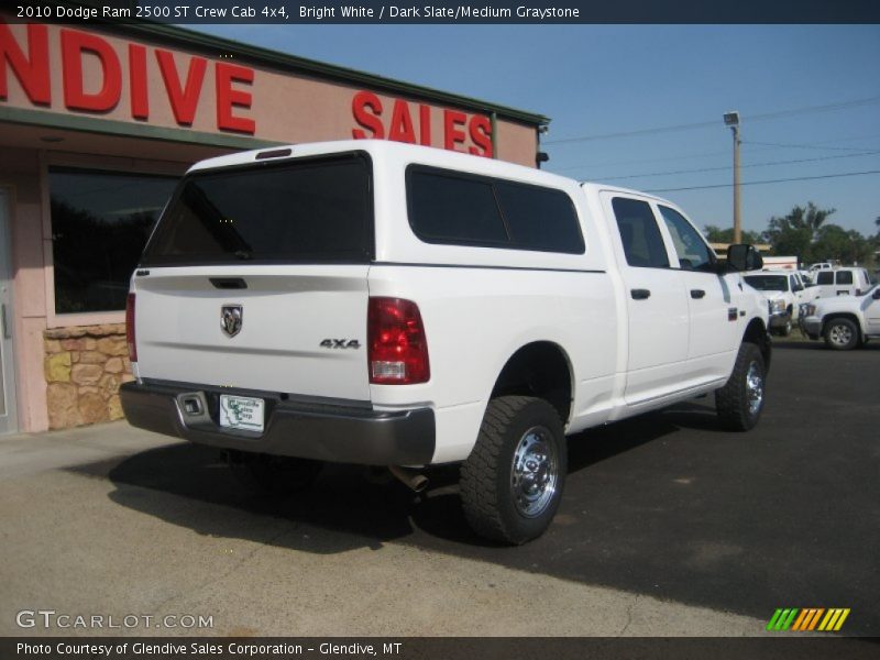 Bright White / Dark Slate/Medium Graystone 2010 Dodge Ram 2500 ST Crew Cab 4x4
