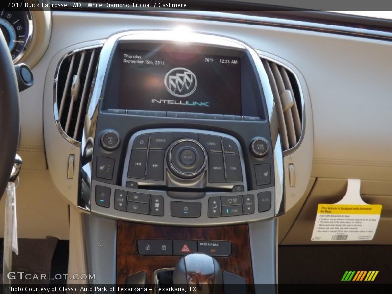 White Diamond Tricoat / Cashmere 2012 Buick LaCrosse FWD