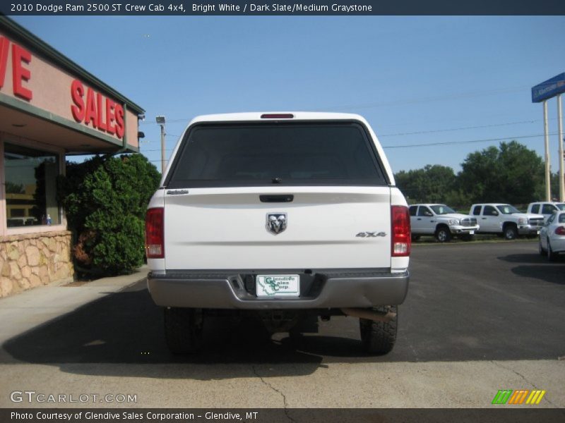 Bright White / Dark Slate/Medium Graystone 2010 Dodge Ram 2500 ST Crew Cab 4x4
