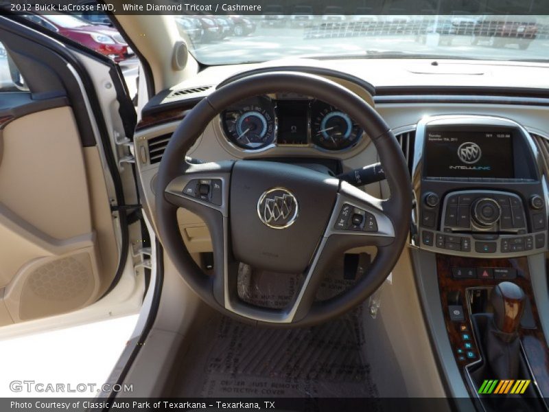 White Diamond Tricoat / Cashmere 2012 Buick LaCrosse FWD