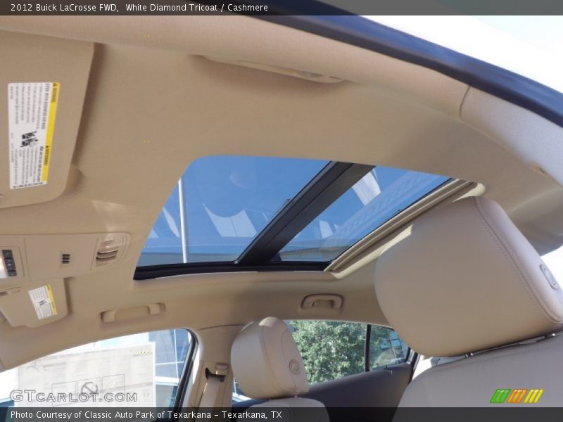 White Diamond Tricoat / Cashmere 2012 Buick LaCrosse FWD