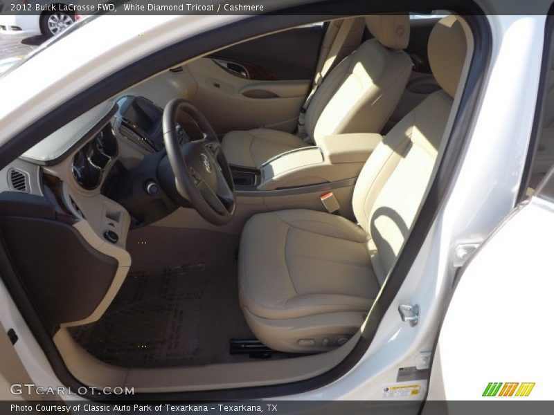White Diamond Tricoat / Cashmere 2012 Buick LaCrosse FWD