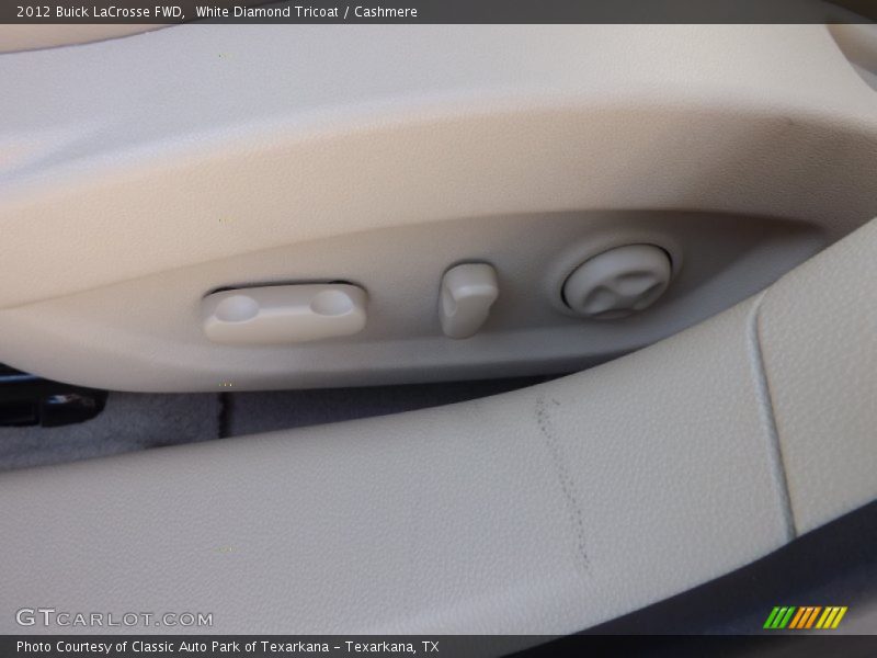 White Diamond Tricoat / Cashmere 2012 Buick LaCrosse FWD