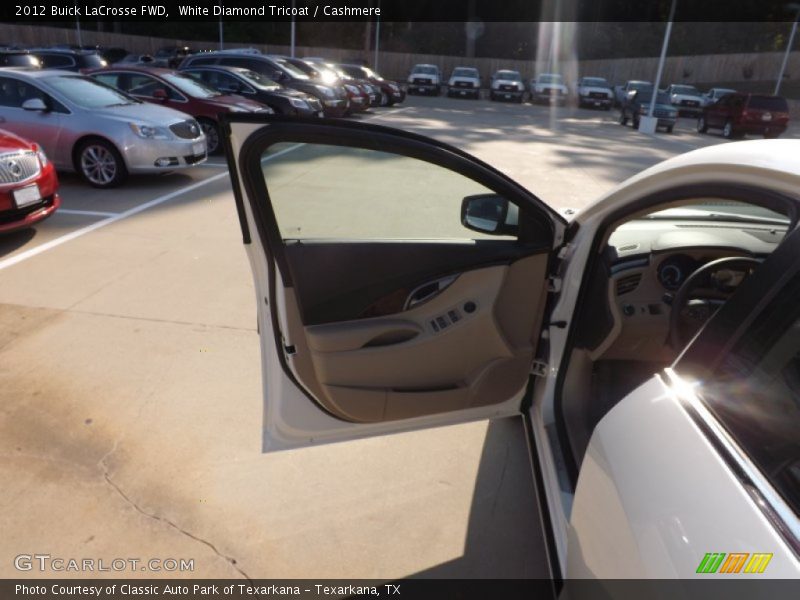 White Diamond Tricoat / Cashmere 2012 Buick LaCrosse FWD