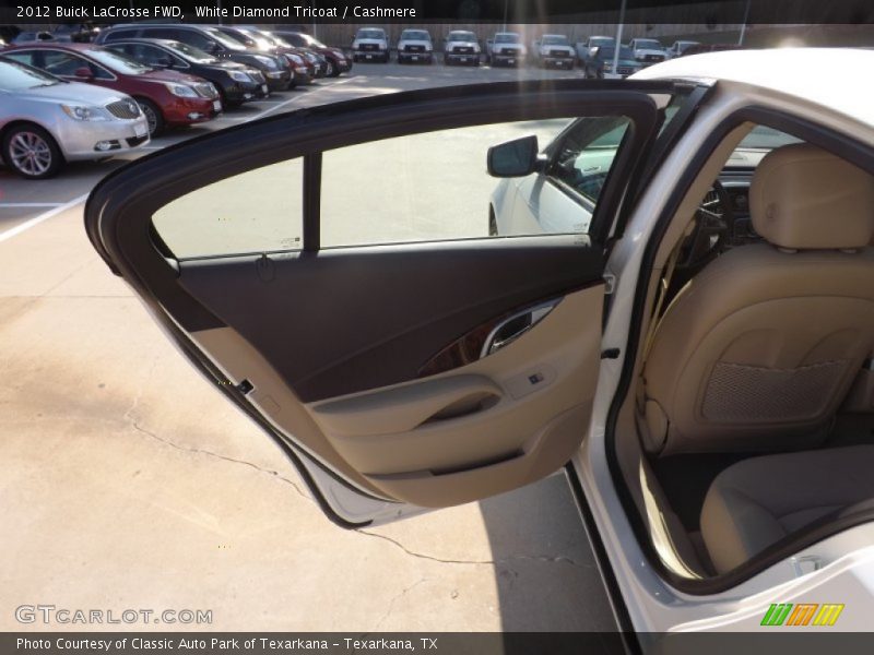 White Diamond Tricoat / Cashmere 2012 Buick LaCrosse FWD