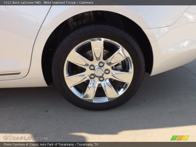 White Diamond Tricoat / Cashmere 2012 Buick LaCrosse FWD