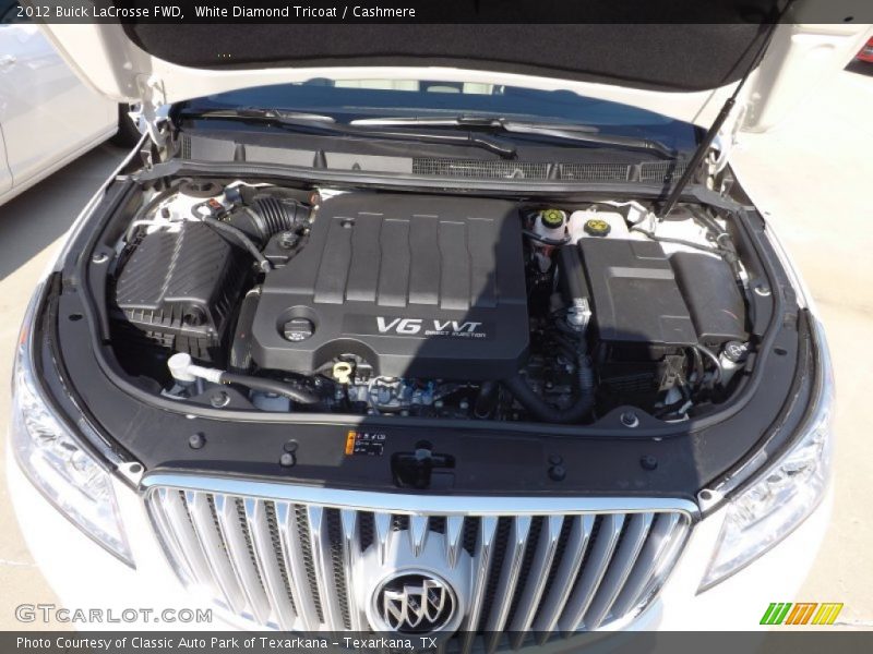 White Diamond Tricoat / Cashmere 2012 Buick LaCrosse FWD