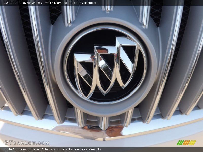 White Diamond Tricoat / Cashmere 2012 Buick LaCrosse FWD
