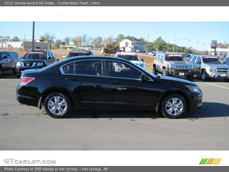 Crystal Black Pearl / Ivory 2012 Honda Accord SE Sedan