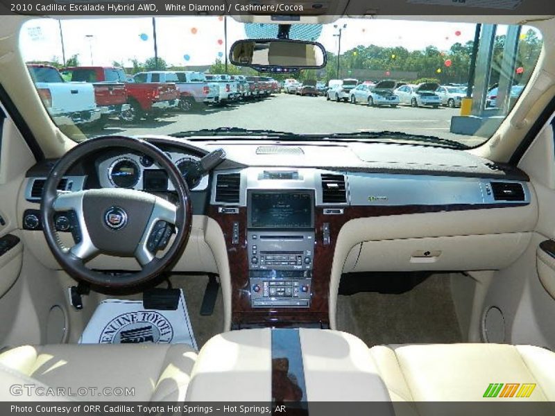 Dashboard of 2010 Escalade Hybrid AWD