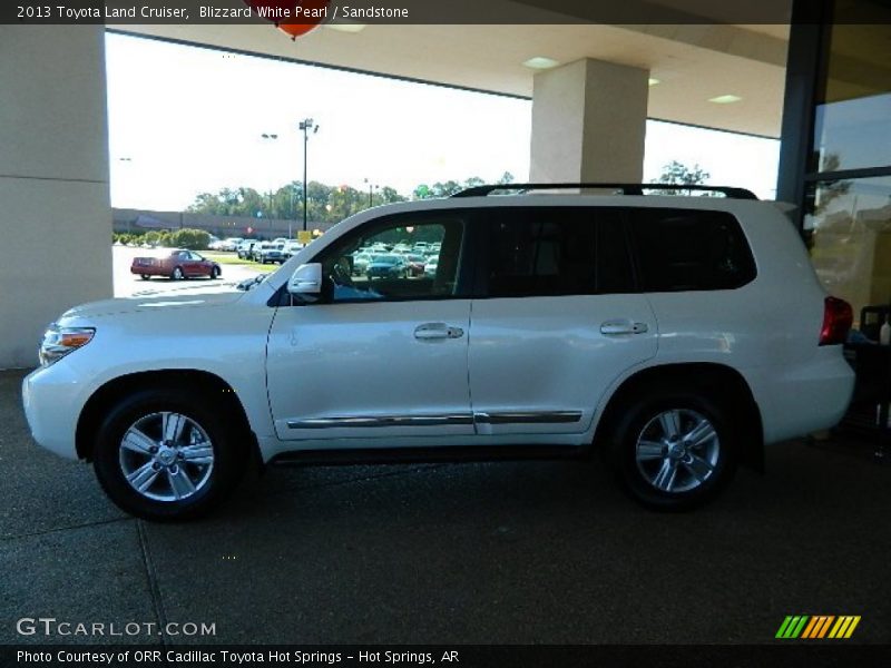  2013 Land Cruiser  Blizzard White Pearl