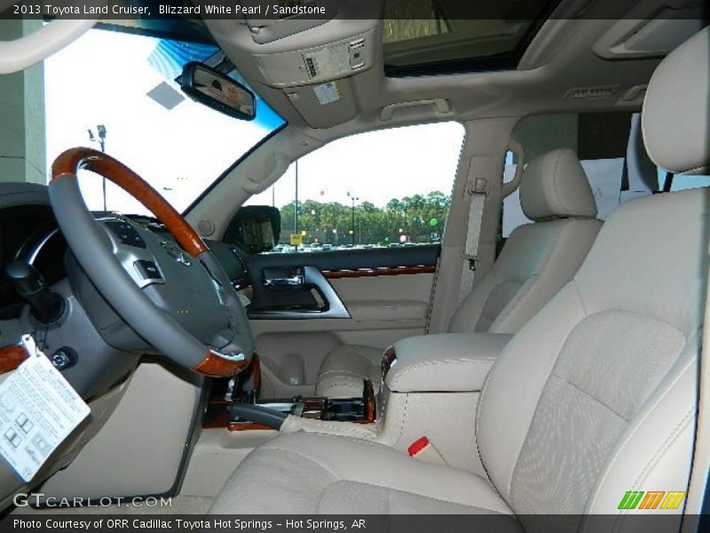  2013 Land Cruiser  Sandstone Interior