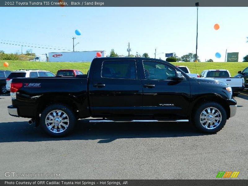 Black / Sand Beige 2012 Toyota Tundra TSS CrewMax