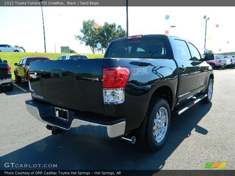 Black / Sand Beige 2012 Toyota Tundra TSS CrewMax