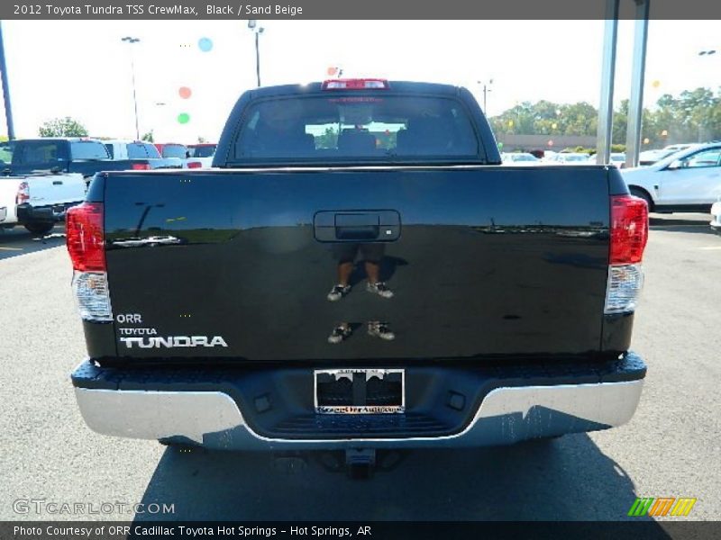 Black / Sand Beige 2012 Toyota Tundra TSS CrewMax