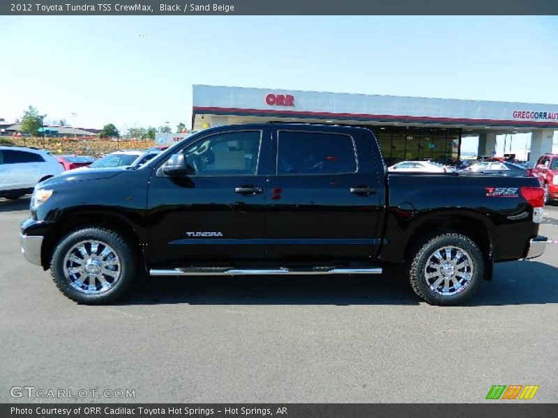 Black / Sand Beige 2012 Toyota Tundra TSS CrewMax