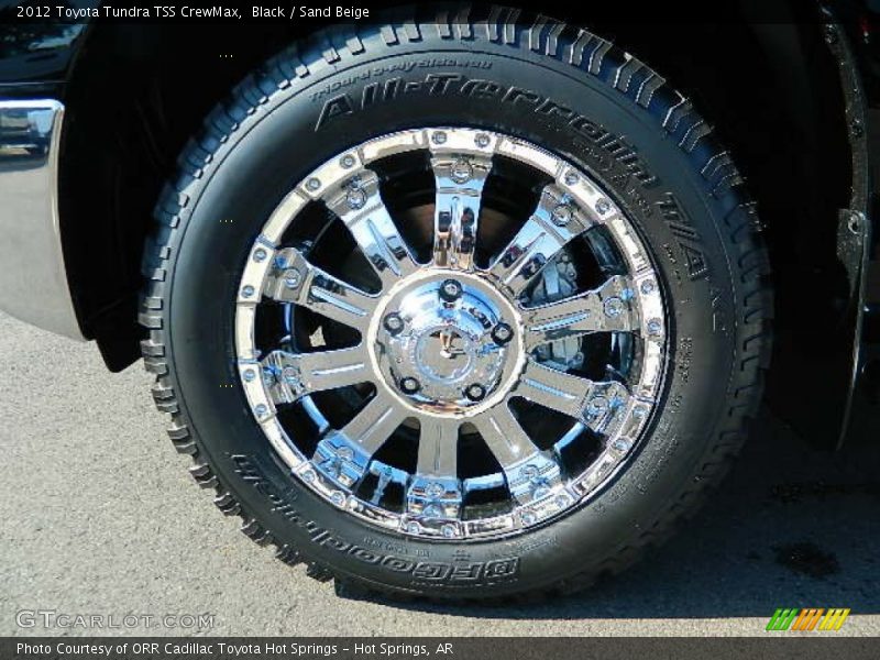 Black / Sand Beige 2012 Toyota Tundra TSS CrewMax