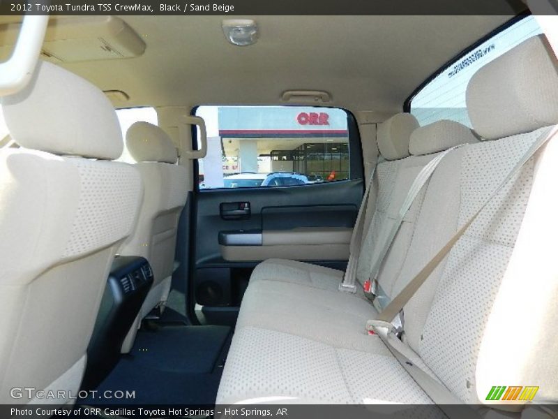 Black / Sand Beige 2012 Toyota Tundra TSS CrewMax