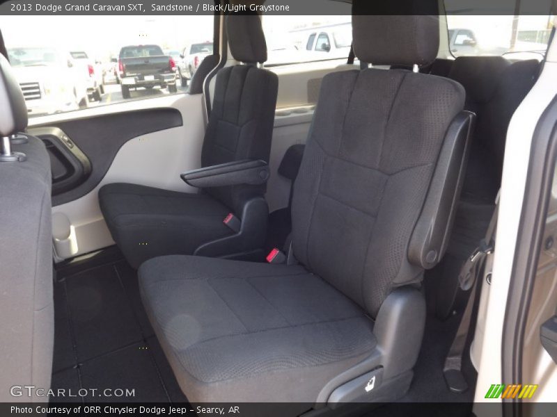 Sandstone / Black/Light Graystone 2013 Dodge Grand Caravan SXT