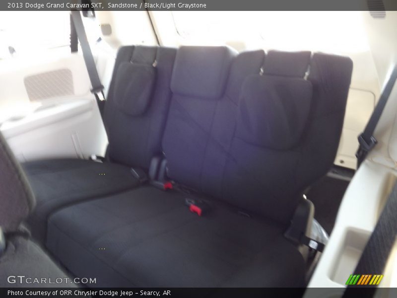 Sandstone / Black/Light Graystone 2013 Dodge Grand Caravan SXT