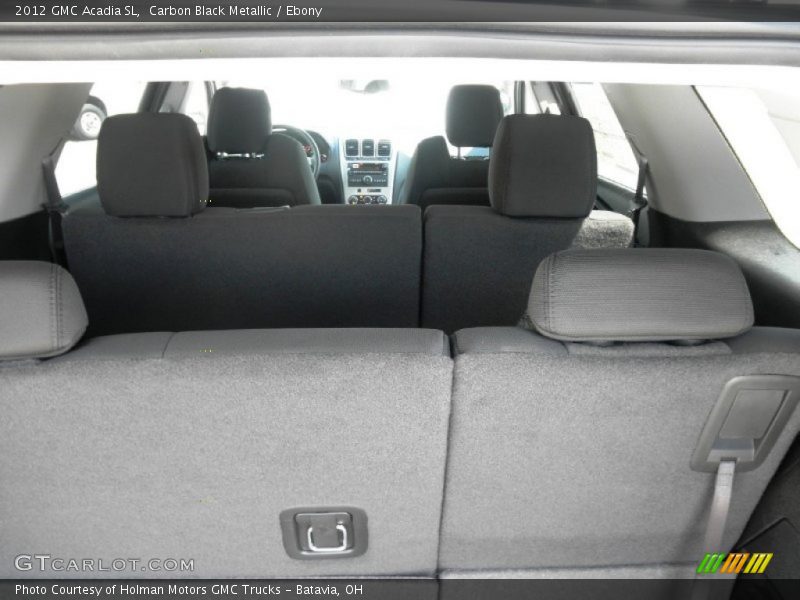 Carbon Black Metallic / Ebony 2012 GMC Acadia SL