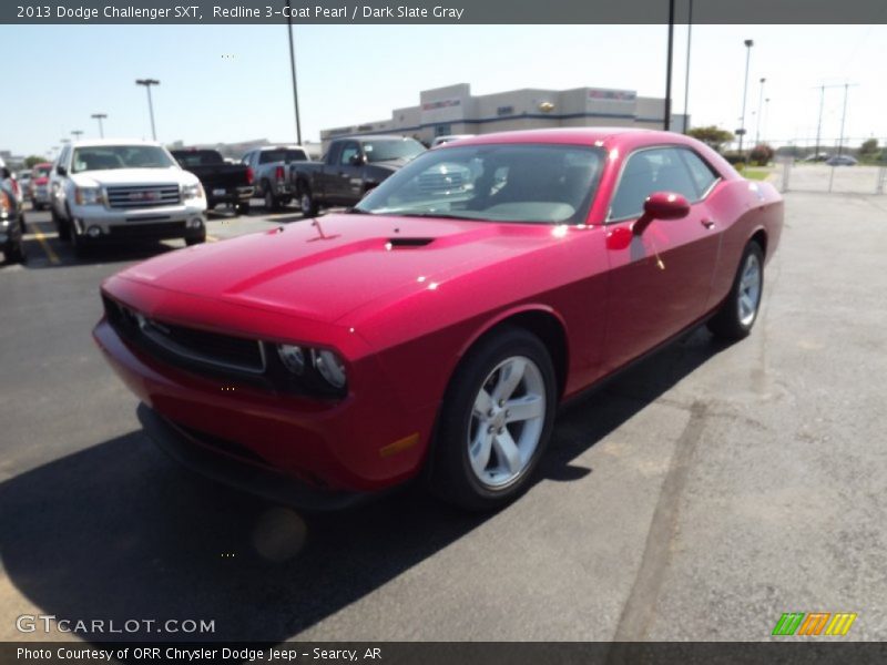 Redline 3-Coat Pearl / Dark Slate Gray 2013 Dodge Challenger SXT