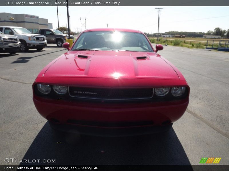 Redline 3-Coat Pearl / Dark Slate Gray 2013 Dodge Challenger SXT