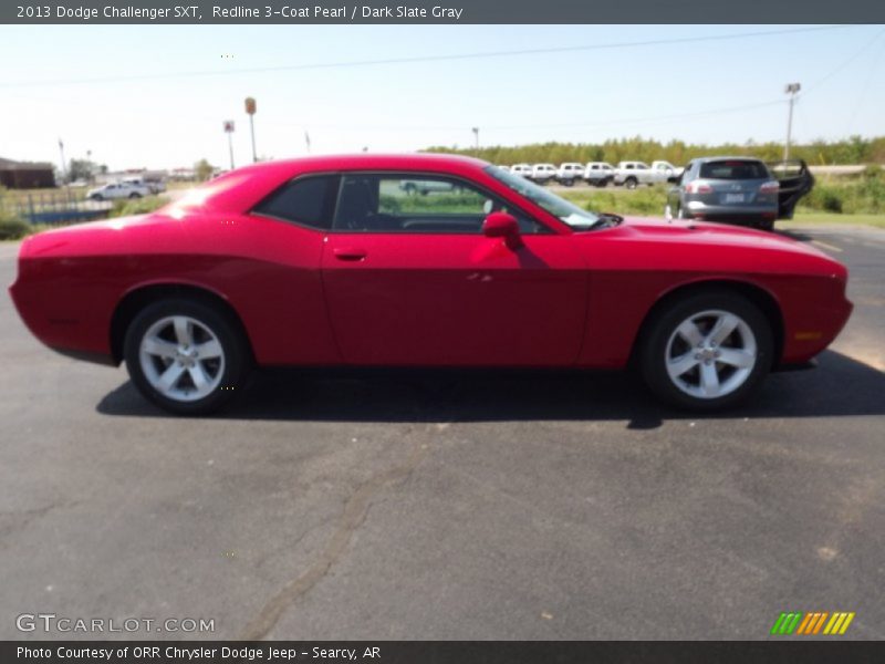Redline 3-Coat Pearl / Dark Slate Gray 2013 Dodge Challenger SXT