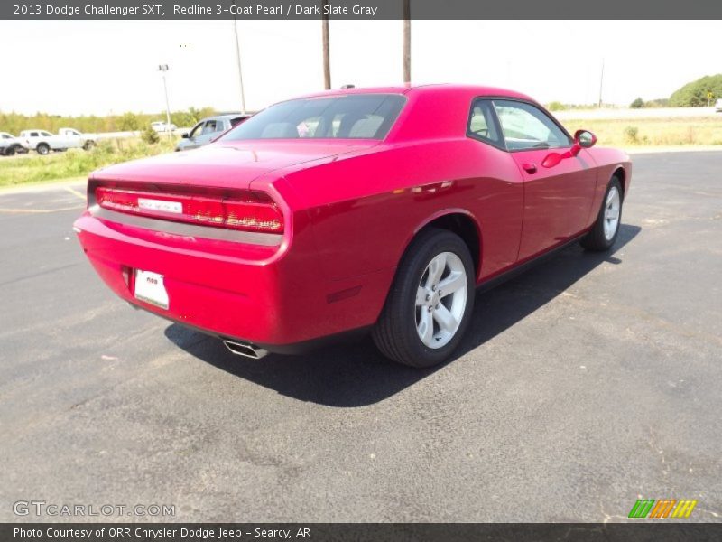 Redline 3-Coat Pearl / Dark Slate Gray 2013 Dodge Challenger SXT