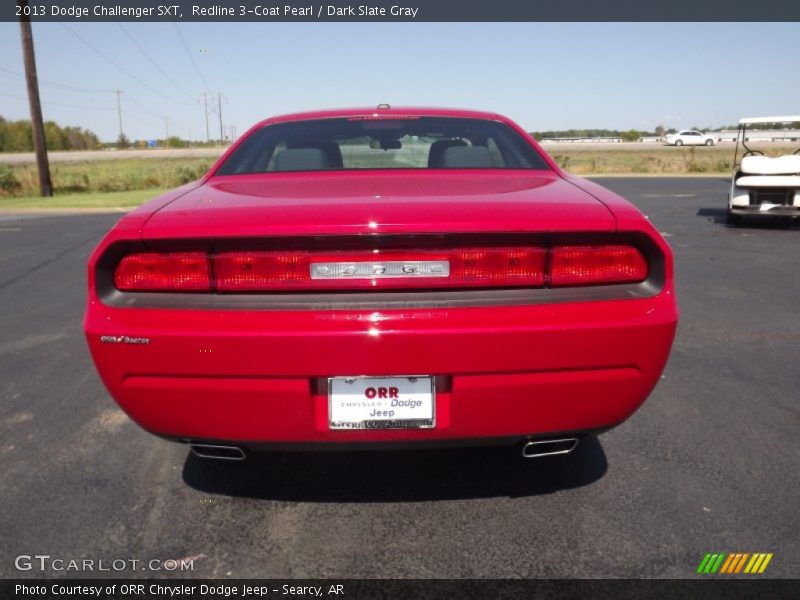 Redline 3-Coat Pearl / Dark Slate Gray 2013 Dodge Challenger SXT
