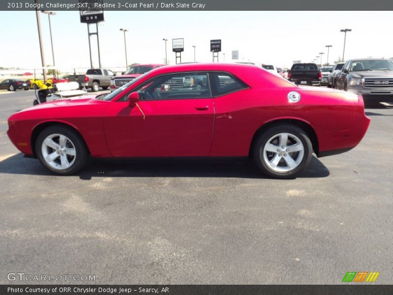 Redline 3-Coat Pearl / Dark Slate Gray 2013 Dodge Challenger SXT