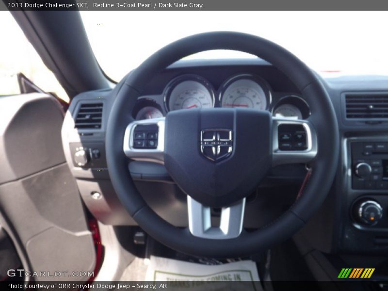 Redline 3-Coat Pearl / Dark Slate Gray 2013 Dodge Challenger SXT