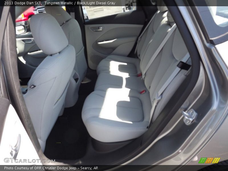 Rear Seat of 2013 Dart SXT