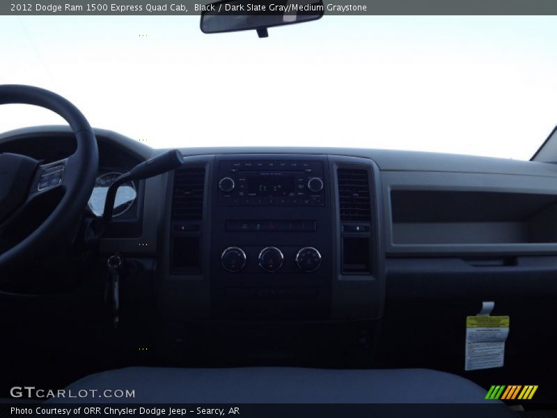 Black / Dark Slate Gray/Medium Graystone 2012 Dodge Ram 1500 Express Quad Cab