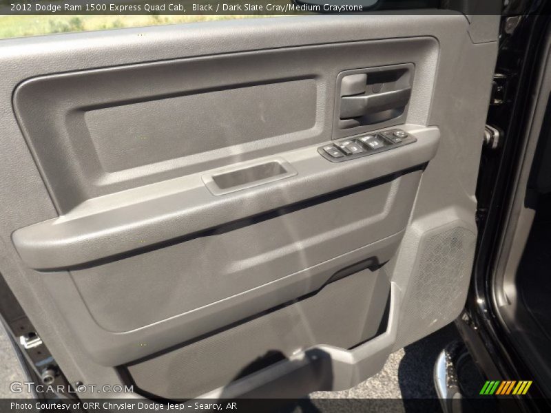 Black / Dark Slate Gray/Medium Graystone 2012 Dodge Ram 1500 Express Quad Cab