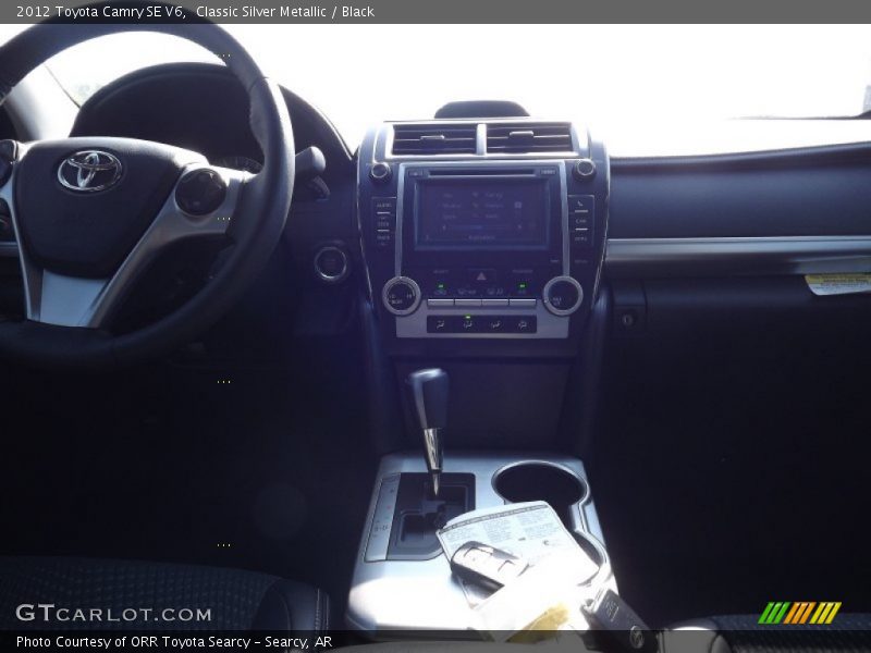 Classic Silver Metallic / Black 2012 Toyota Camry SE V6