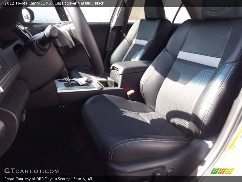 Classic Silver Metallic / Black 2012 Toyota Camry SE V6