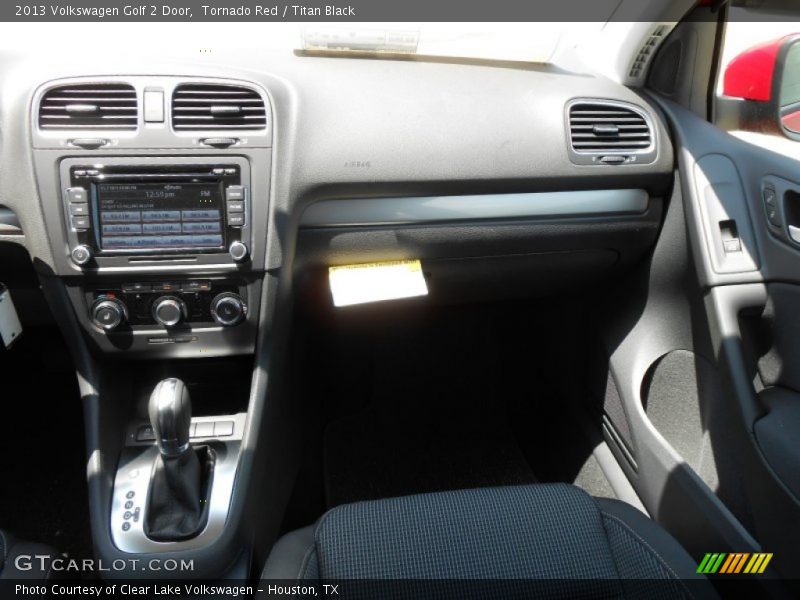 Tornado Red / Titan Black 2013 Volkswagen Golf 2 Door