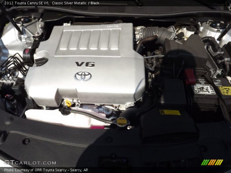 Classic Silver Metallic / Black 2012 Toyota Camry SE V6