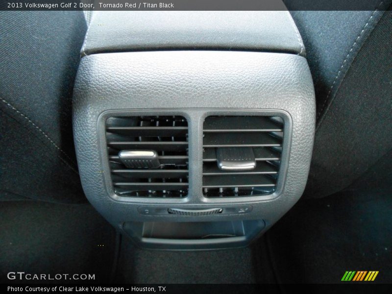 Tornado Red / Titan Black 2013 Volkswagen Golf 2 Door