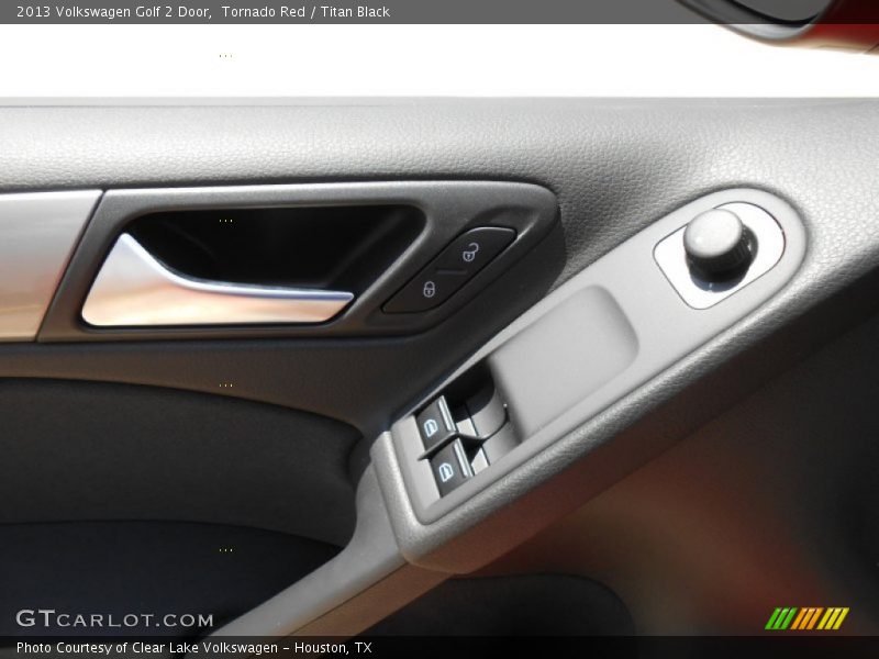 Tornado Red / Titan Black 2013 Volkswagen Golf 2 Door