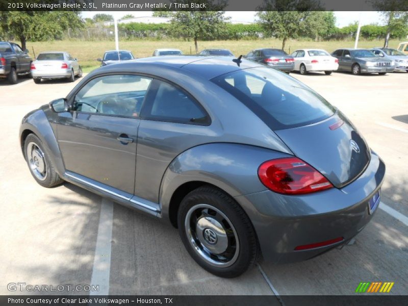 Platinum Gray Metallic / Titan Black 2013 Volkswagen Beetle 2.5L